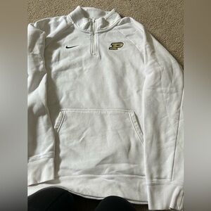 Purdue women’s quarter zip Nike sweatshirt